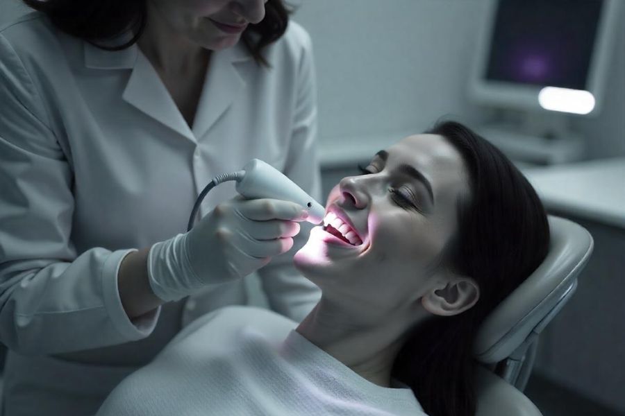 Laser Teeth Whitening
