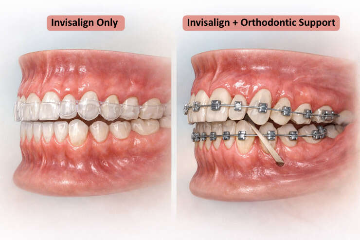 Additional Support for Overbite