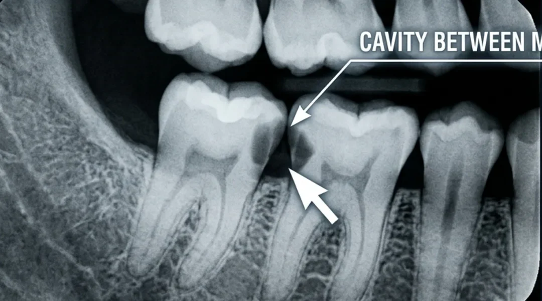 Cavity Between Molar Teeth