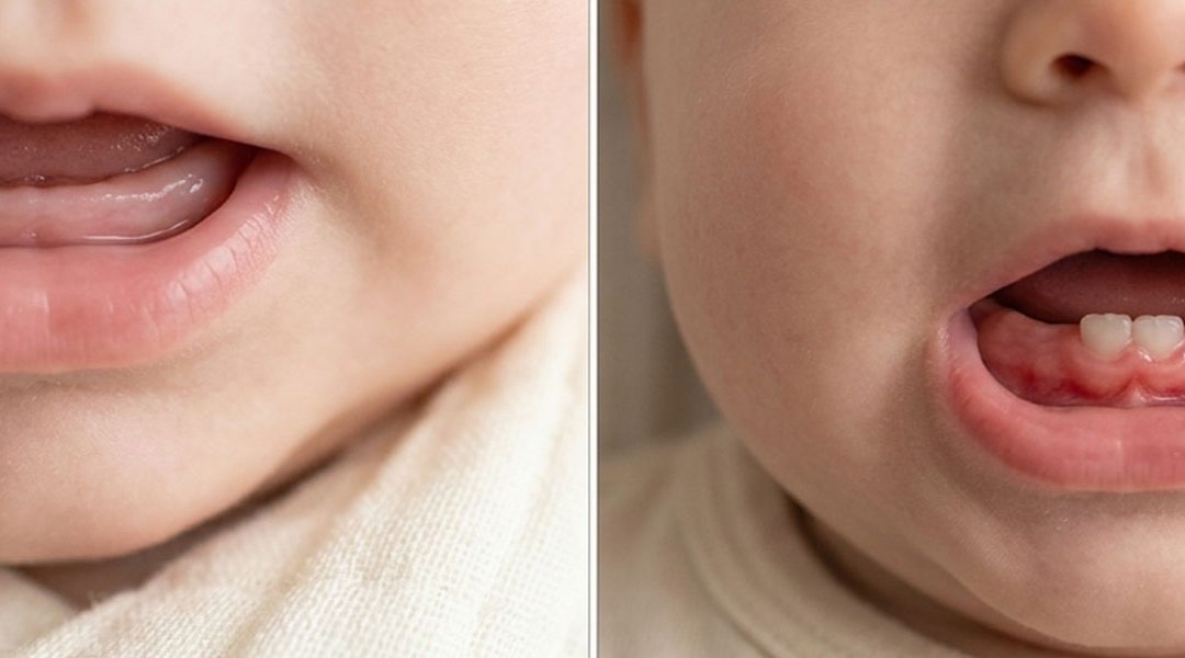Normal Baby Gums vs Teething Gums