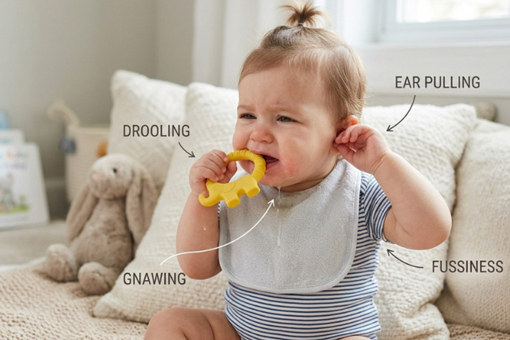 Signs of Teething Beyond the Gums